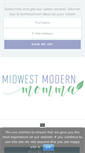 Mobile Screenshot of midwestmodernmomma.com